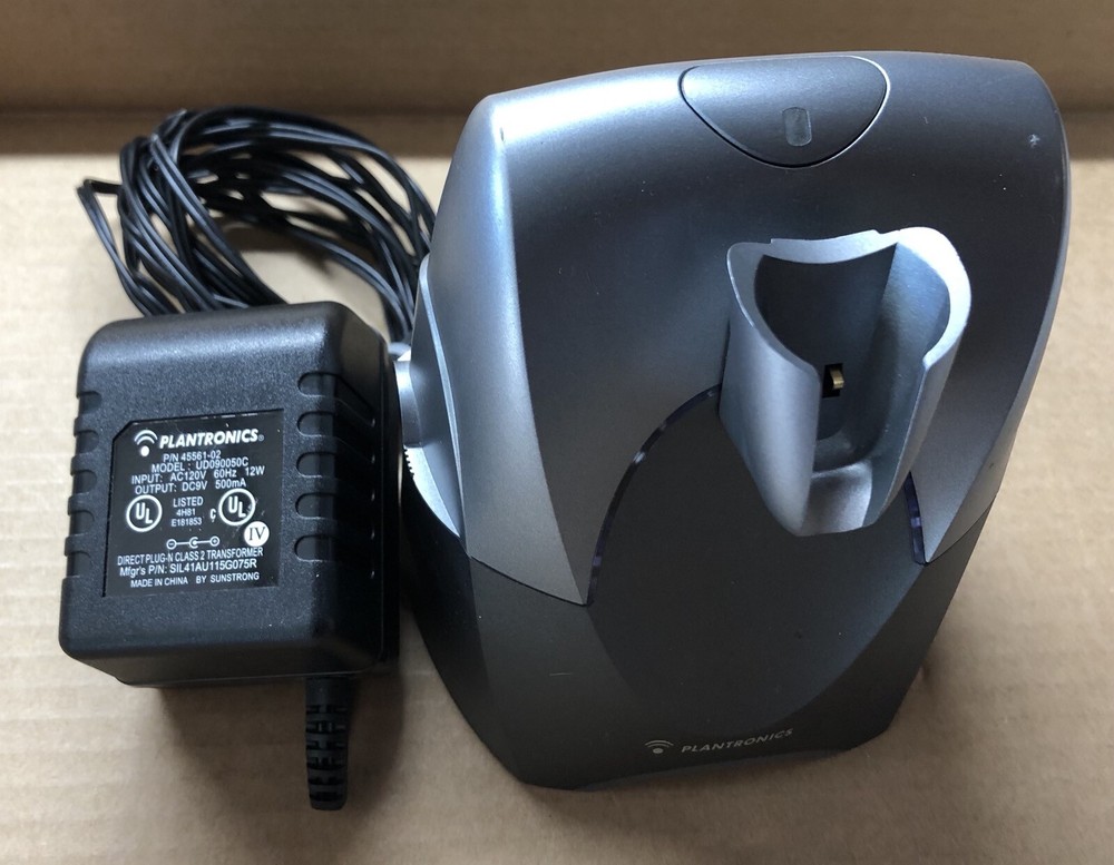 Plantronics CS55 Base Unit and AC Adapter Charger