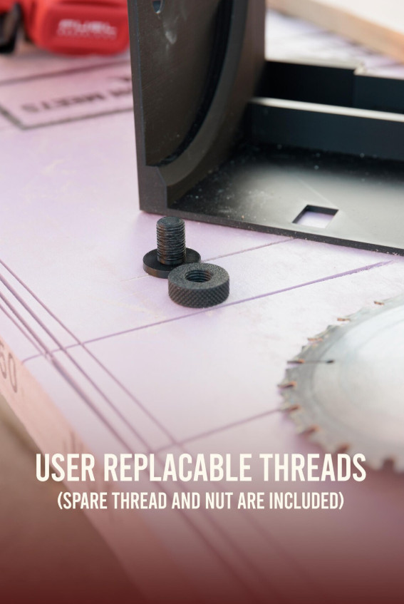 Custom 6-1/2" Power Saw Storage Insert for Compact Modular Toolbox Organizer