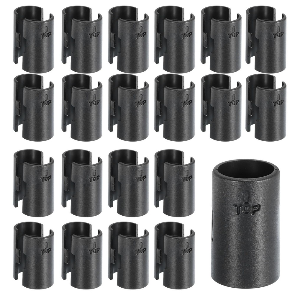 100pcs Wire Shelf Clips 5/8 Inch Plastic Lock Clips for Wire Shelving System
