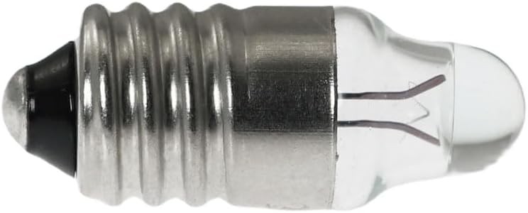 10PCS Mini Screw Base Light Bulbs E10 Flashlight Lamps 2.5V