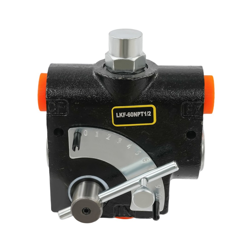 Hydraulic Adjustable Variable Flow Control Valve 0-16 GPM, 1/2” NPT LKF-60