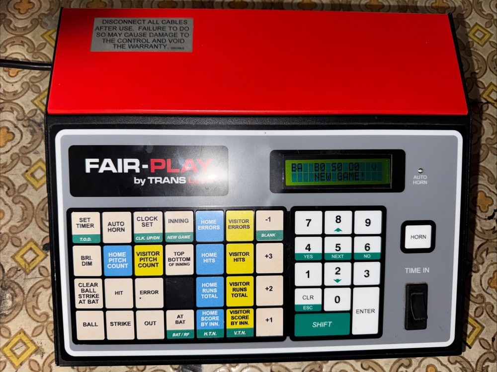 FairPlay Translux MP50 Scoreboard Controller Console Wired