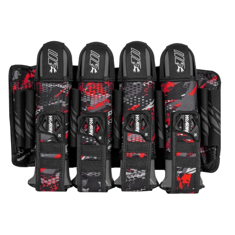 HK Army Eject Gen2 Paintball Harness Strap Pod Pack 4+3+4 Scorch