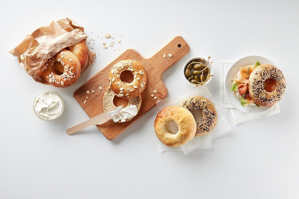 Brown Bagel Making Kit with Recipes