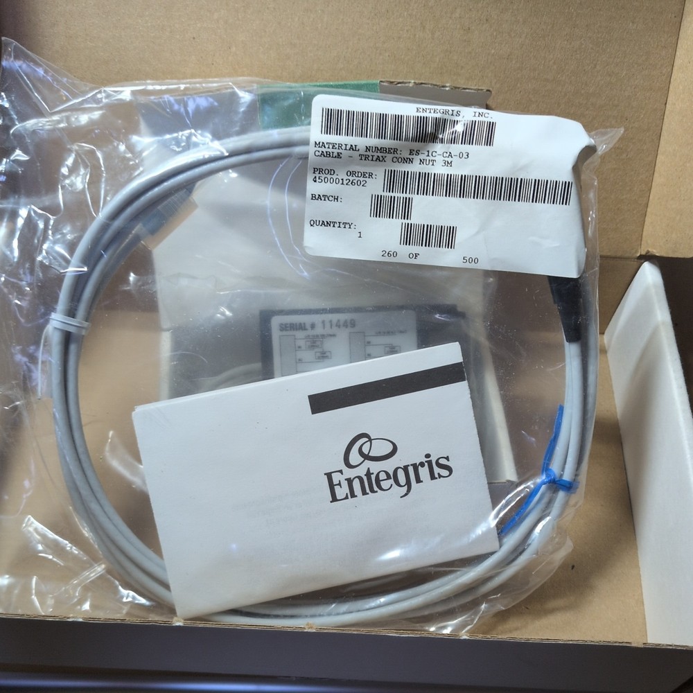 ENTEGRIS Sensing Component Control Module, ES-1C-MD-00 with Cable ES-1C-CA-03.