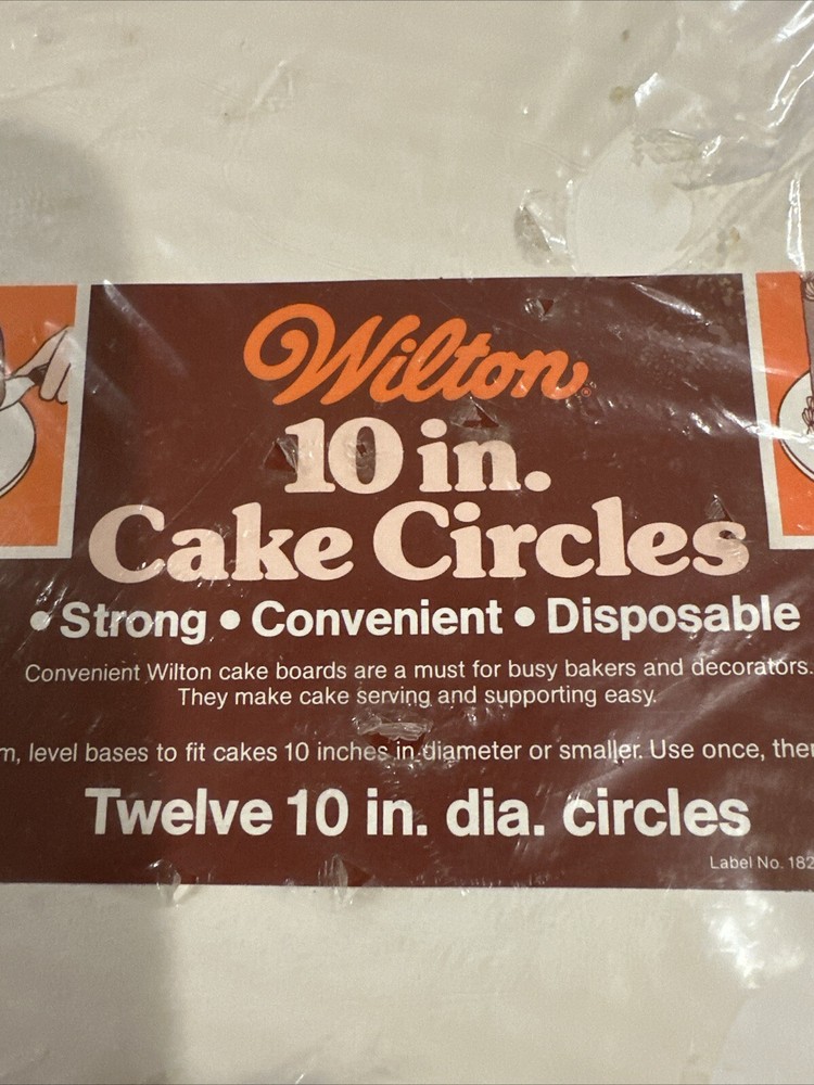 Wilton 10” Cake Circles, 12