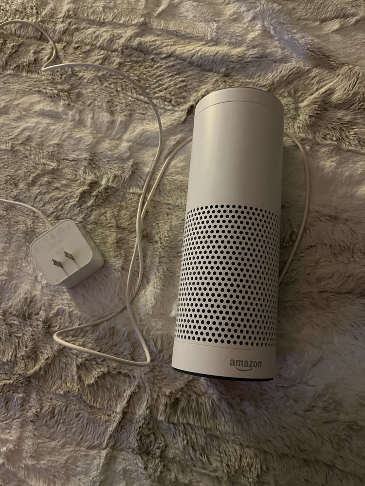 Amazon Echo White Smart Speaker Alexa Wi-Fi Stereo Speaker