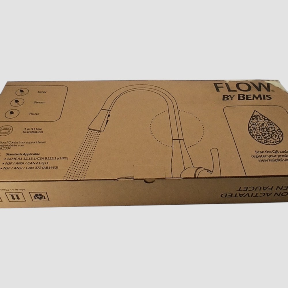 Flow Motion Activated Kitchen Faucet by Bemis (Untested)