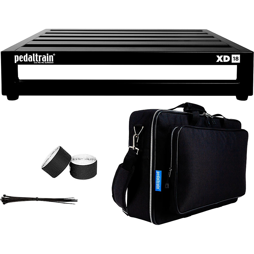 Pedaltrain XD-18 with Deluxe Soft Case Medium Rainbow's End Black