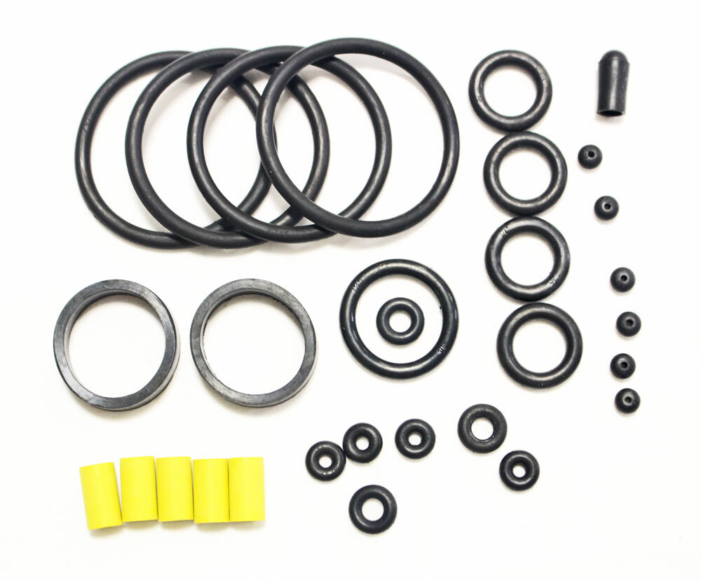 Sega Viper Night Drivin Pinball Machine Replacement Rubber Ring Kit Black