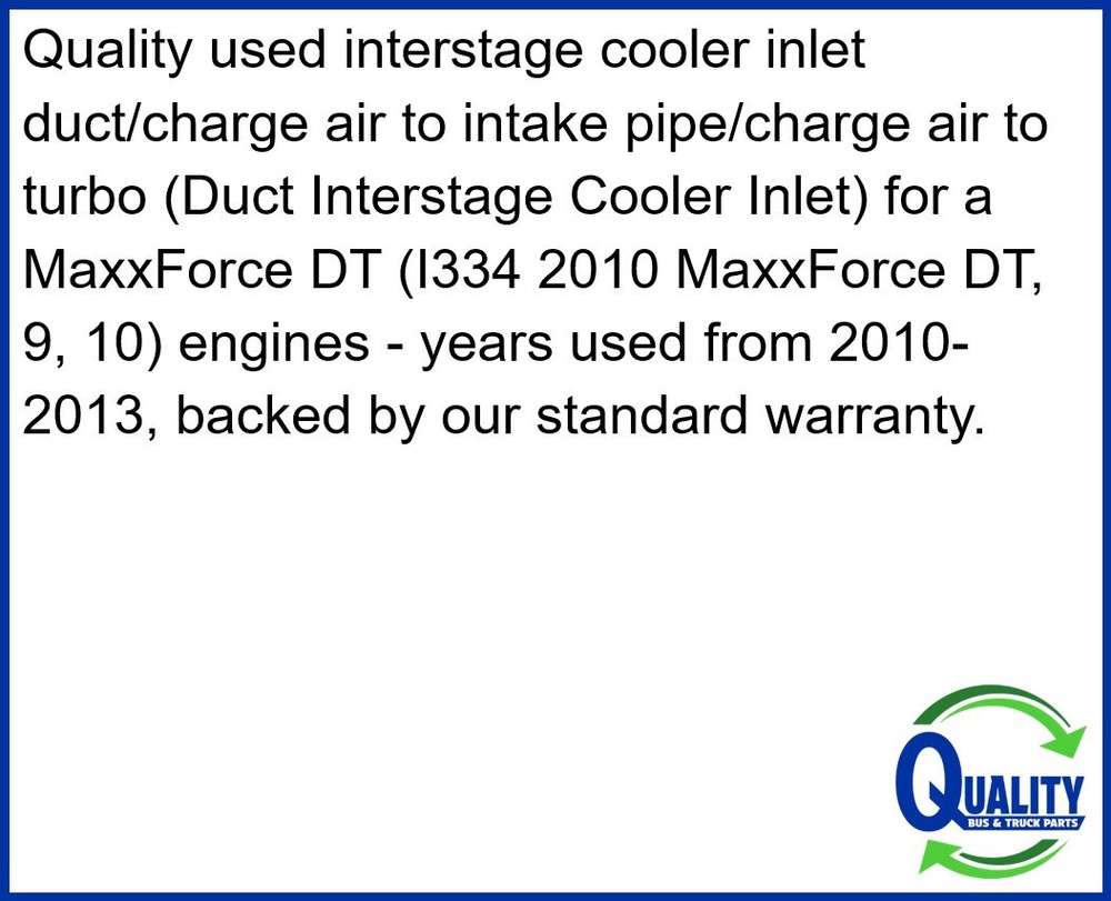 1890304C1 Intercooler For International MaxxForce DT