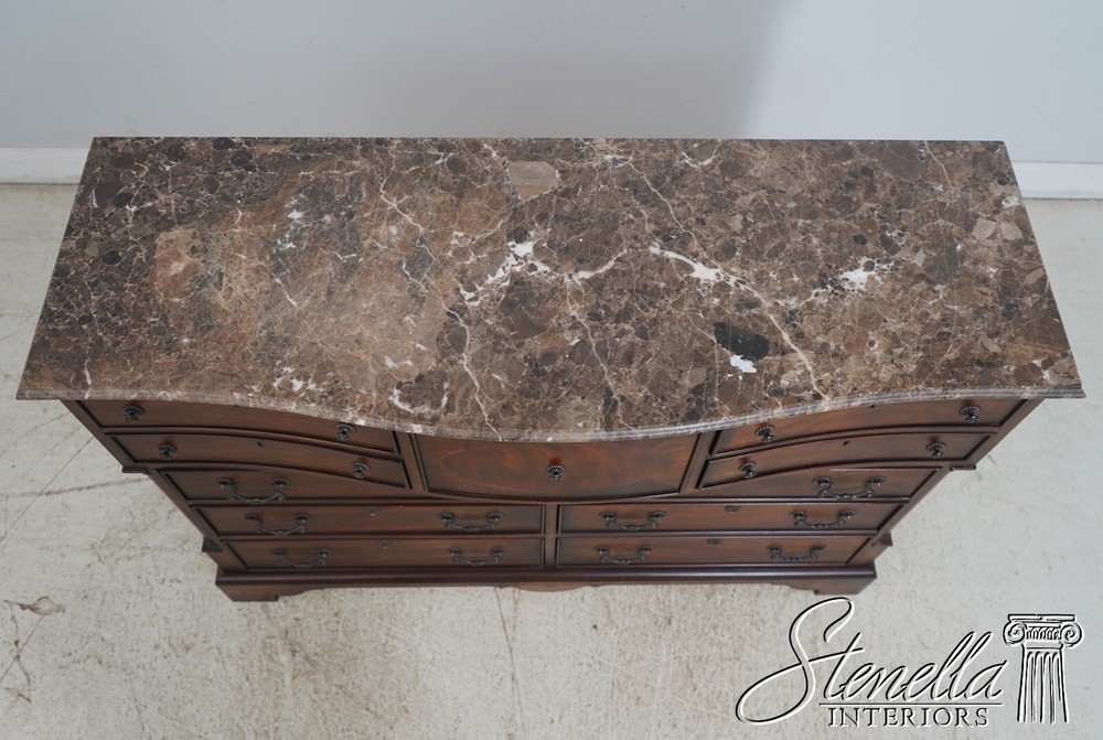 F65537EC: DREXEL Covington Park Marble Top Sideboard