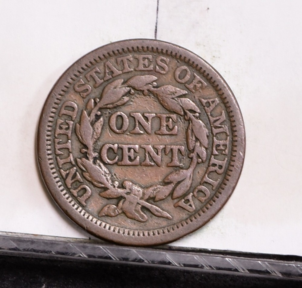1849 Large Cent - Fine (#57818-L)