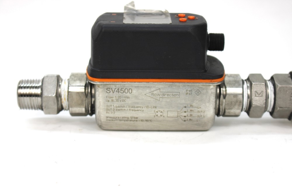 IFM/Efector SV4500 SV Vortex Flowmeter Flow Sensor