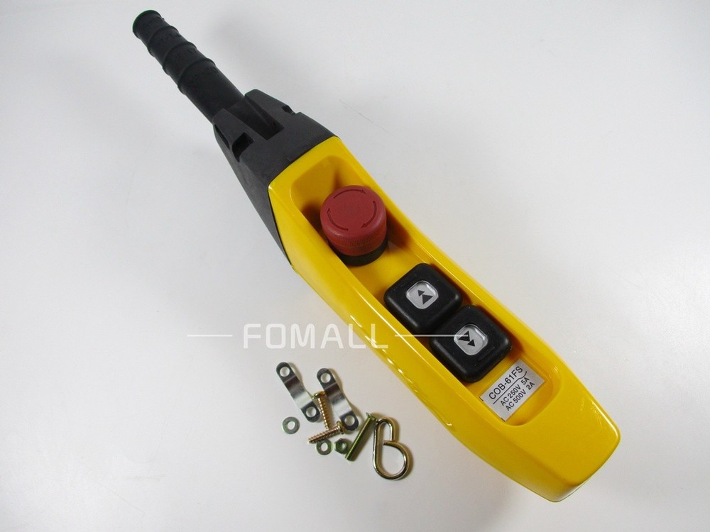 1PCS COB-61FS COB Crane Hoist Control Button switch double speed