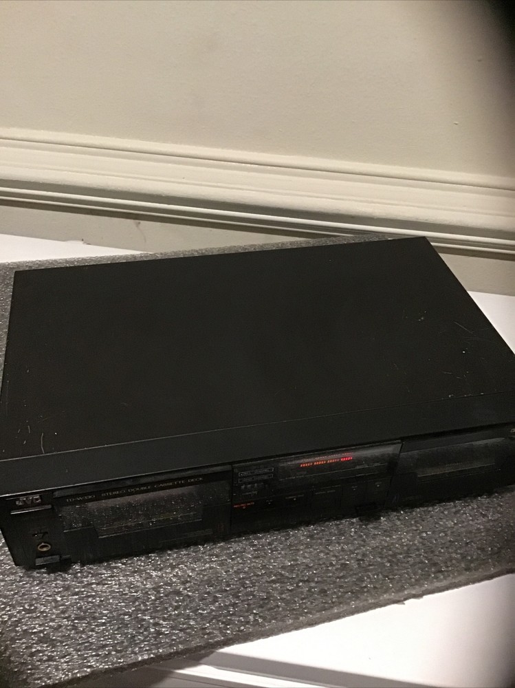 JVC Stereo Double Cassette Deck TD-W330