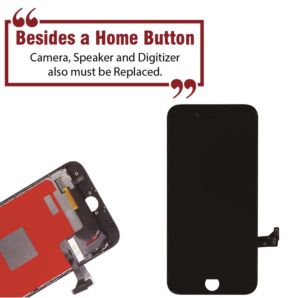 Screen Replacement for iPhone SE 2020 (2nd Generation) Black LCD Display Toolkit