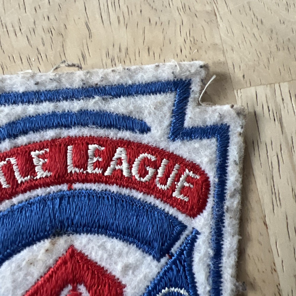 Vintage LITTLE LEAGUE BASEBALL Patch
