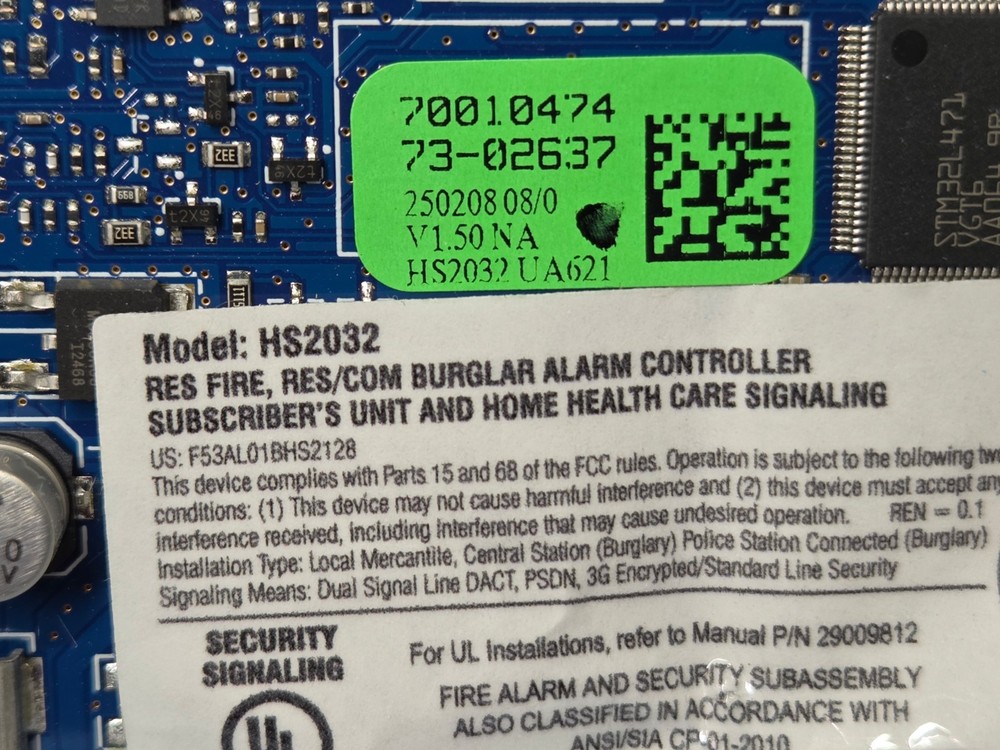 DSC NEO HS2032 PowerSeries 8-32-Zone Security Control Board V1.5 FAST SHIP!💨✅
