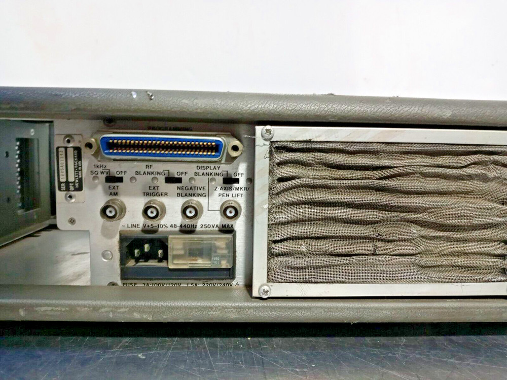 HP 8620C | Sweep Oscillator Main Frame, Untested