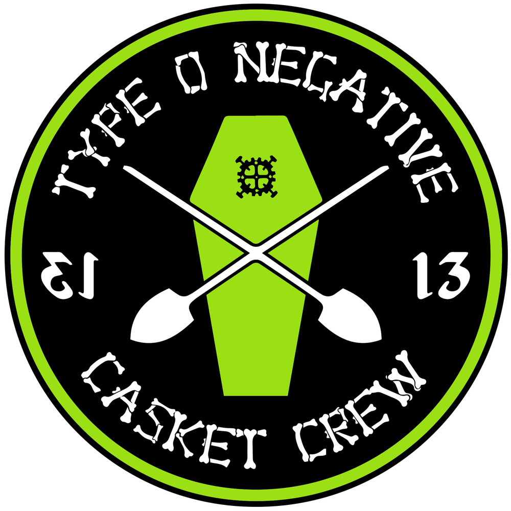 Type O Negative Casket Crew Sticker T009S