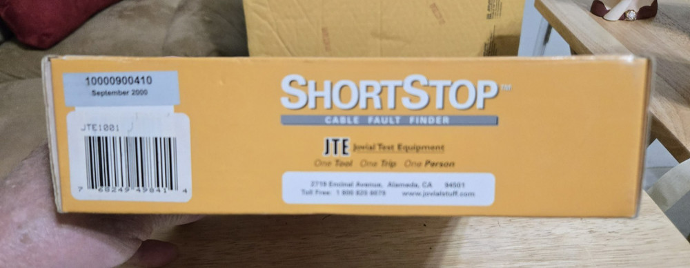 JTE ShortStop Cable Fault Finder