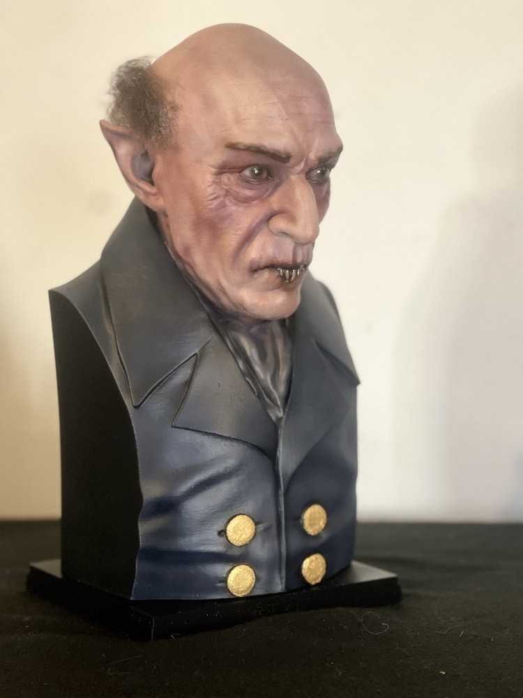 Nosferatu Vampire Horror Bust Statue