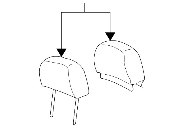 Genuine GM Headrest 19123951