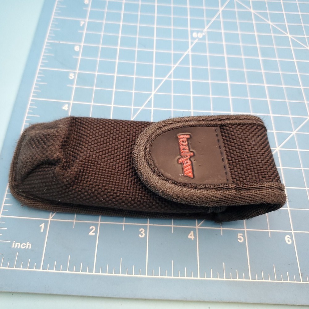 Vintage Kershaw Multitool Sheath Black Nylon Belt Pouch Case