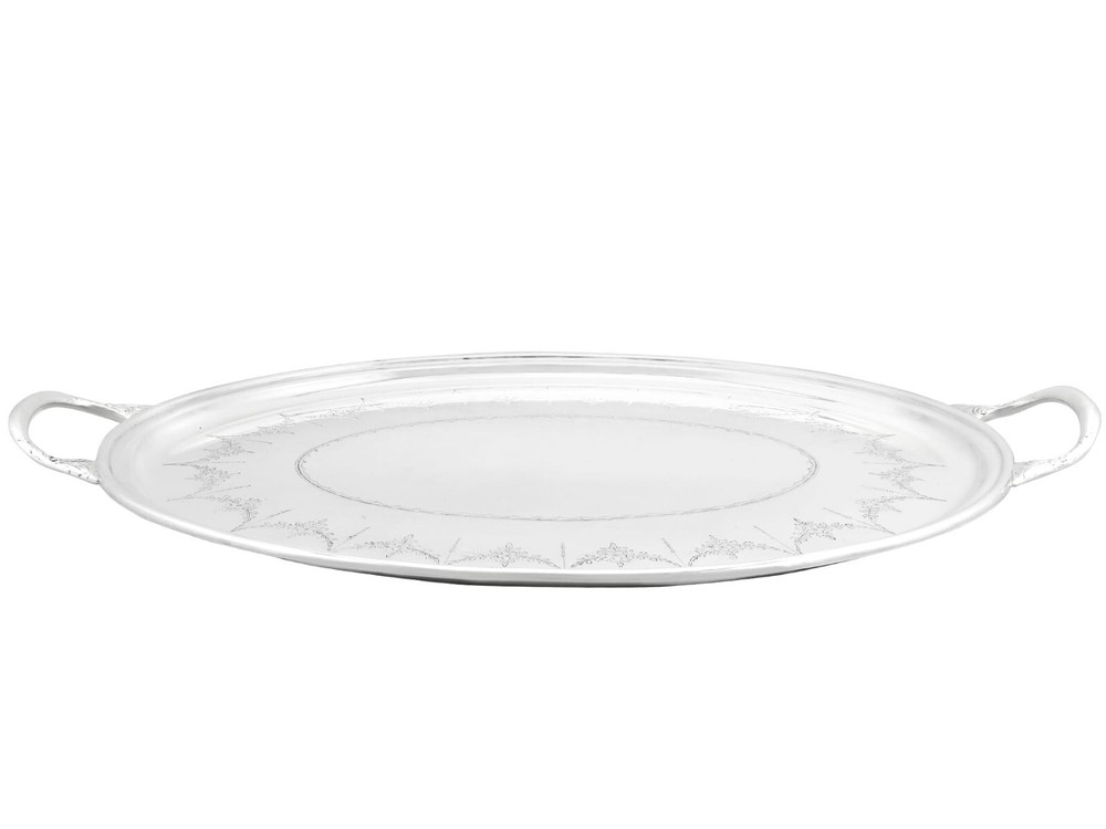 Vintage Sterling Silver Drinks Tray (1964)