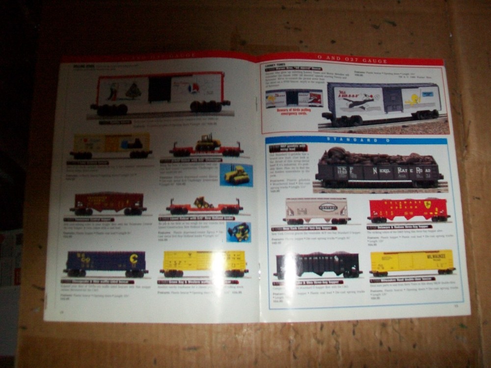 Vintage 1996 Lionel Model Trains Catalog
