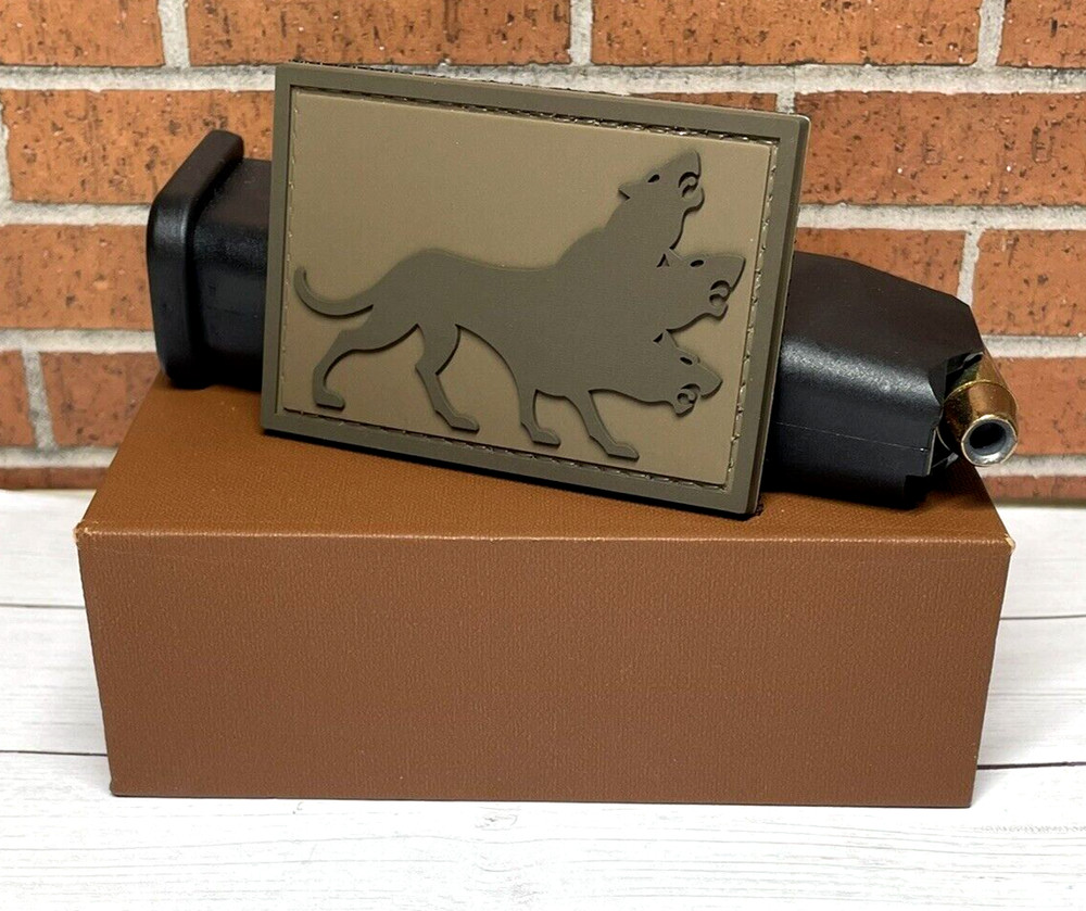 PVC Tactical Morale Patch, Werewolves Patch, Werewolf Wolf Gun Patch