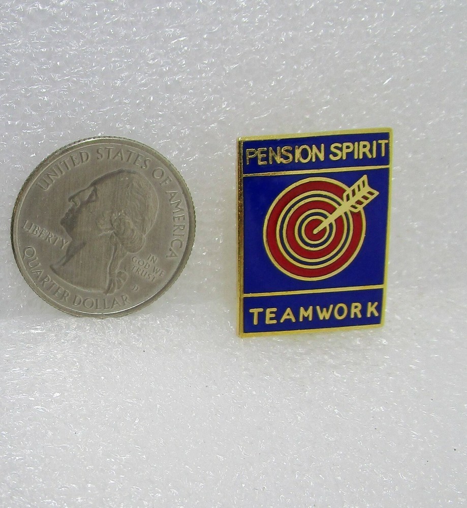 Pension Spirit Teamwork Pin