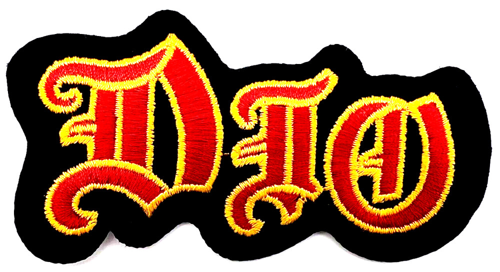 Dio Heavy Metal Music Embroidered Iron on Patch Applique
