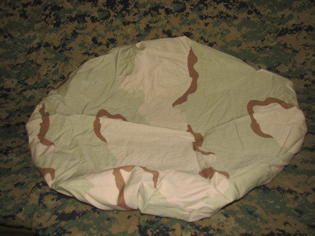 *ruck sack cover tire cover NOS USGI army desert tan 3 color military pack cover