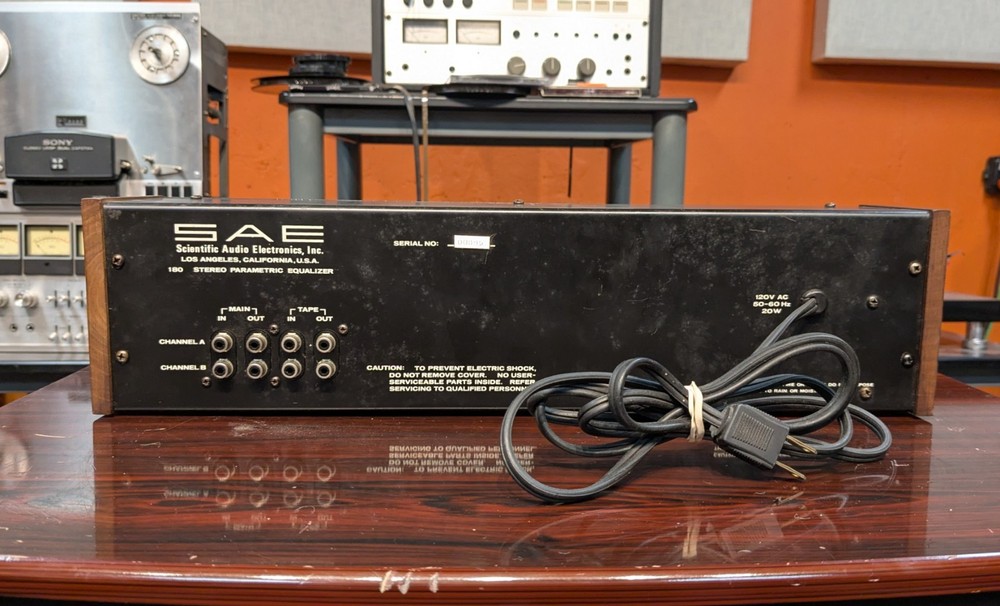 SAE 180 Stereo Parametric Equalizer Pro Serviced