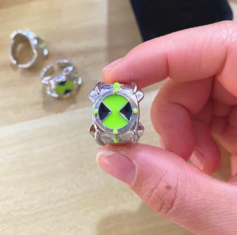 Omnitrix Inspired Ring Adjustable Size