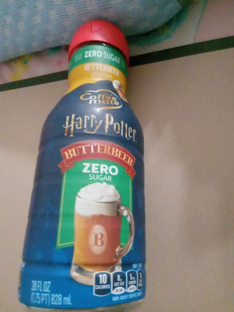 Coffee Mate Harry Potter Butterbeer Creamer Non Dairy Zero Sugar Empty