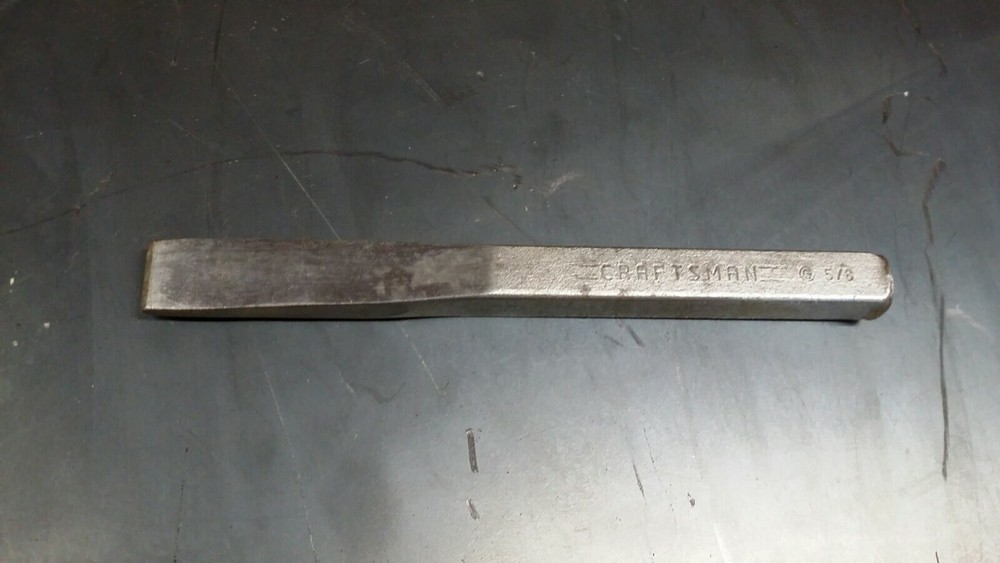 Vintage chrome Craftsman circle G 5/8 Chisel