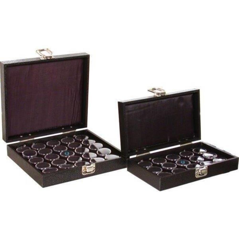 40 Gem Jars & 2 Boxes Storage Part Containers