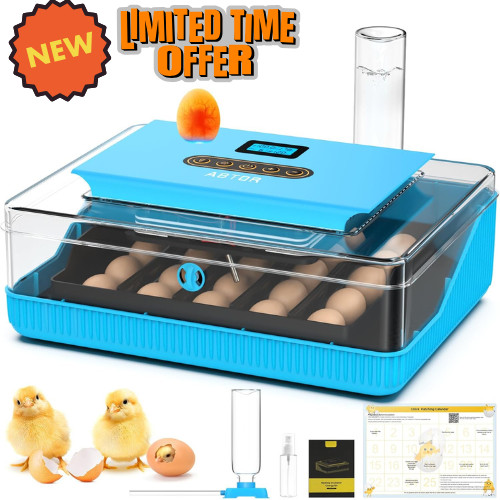 25 Egg Incubator Digital Poultry Hatcher Machine with Automatic Egg Turning