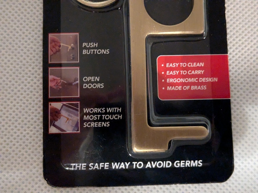 Sparoom Touch Free Tool for Opening Doors and Pushing Buttons