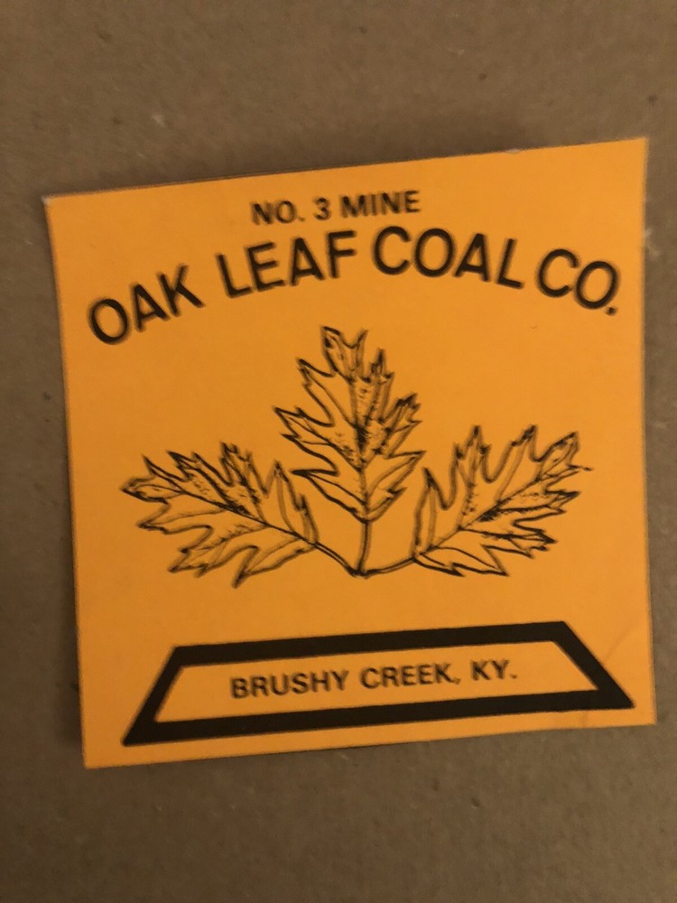 coal mining stickers nice older coal companies