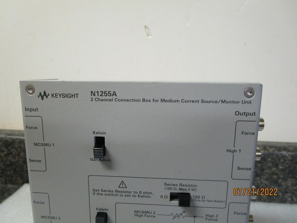 Keysight N1255A 2 Channel Box for Medium Current Sources/Monitor Unit