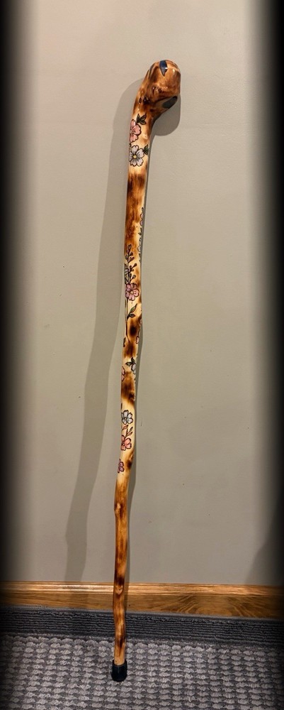 43” Walking Stick Hand Made & Finished 🇺🇸