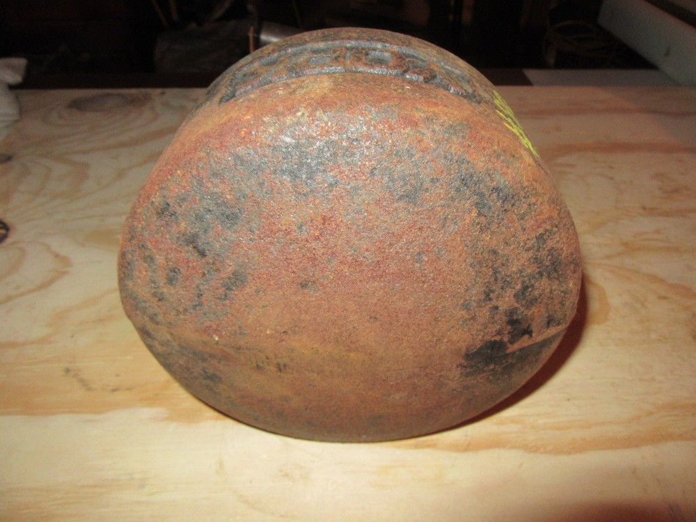 YORK Legacy Half 80 Pound Blob Grip YORK Side 1st Generation
