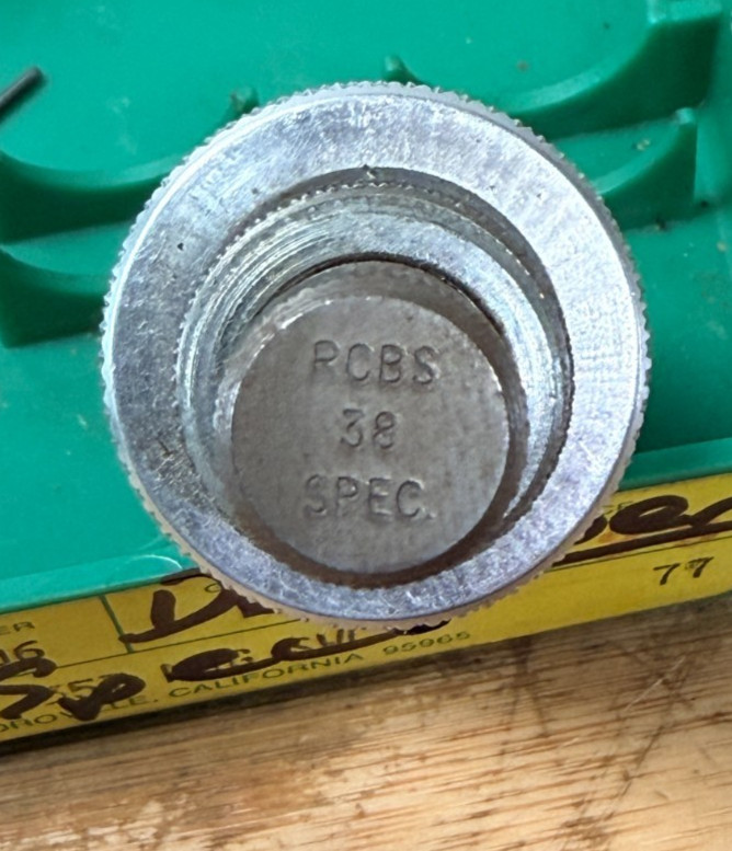 RCBS 38 Special Reloading Die Set Steel