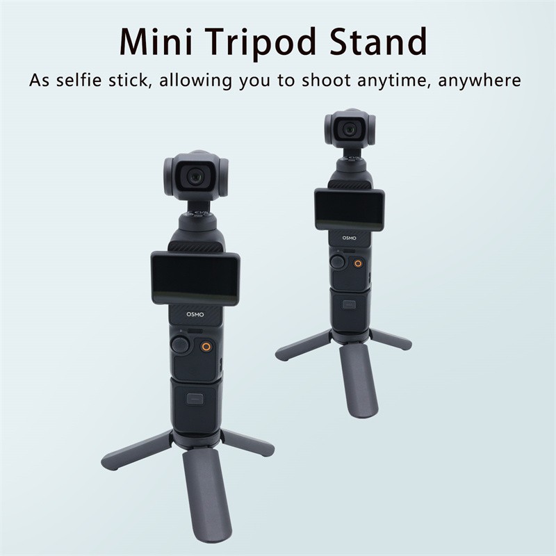 1/4" Adapter Vlog Mini Tripod Extension Bracket for DJI Osmo Pocket 3 Camera