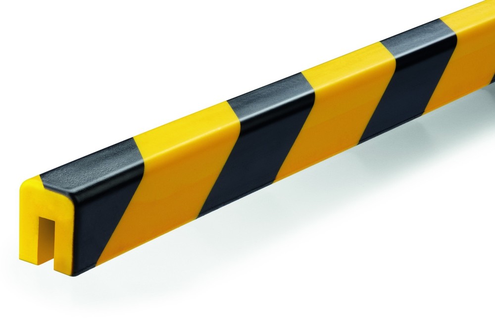 Adhesive Edge Impact Protection Profile Warning Yellow E8 3ft 5 Pack Durable
