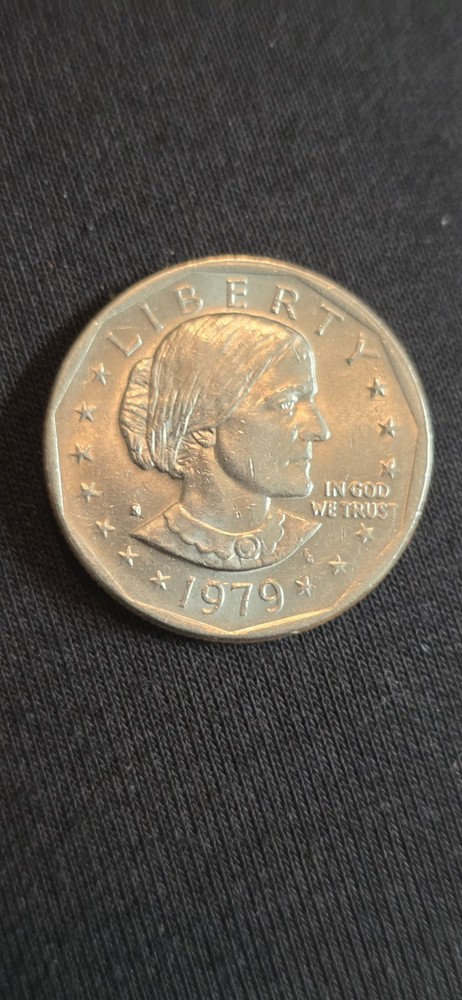 1979 S Susan B. Anthony Dollar Type 1 Filled In Mint Error